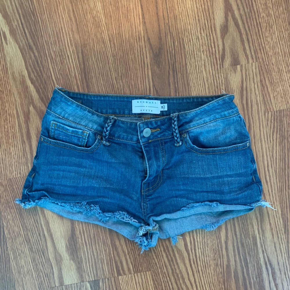 Kendall and Kylie denim shorts